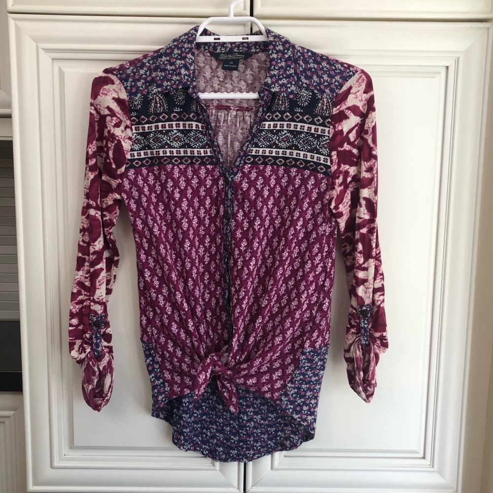 Lucky Brand women’s boho blouse